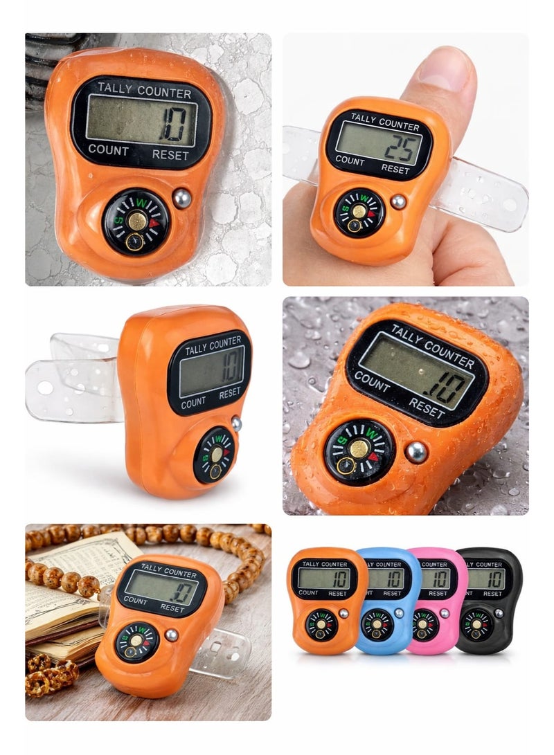 6 pieces Digital Tasbih Tally counter ,prayer Counying tool for everyday Comes in All Colors - Image 3